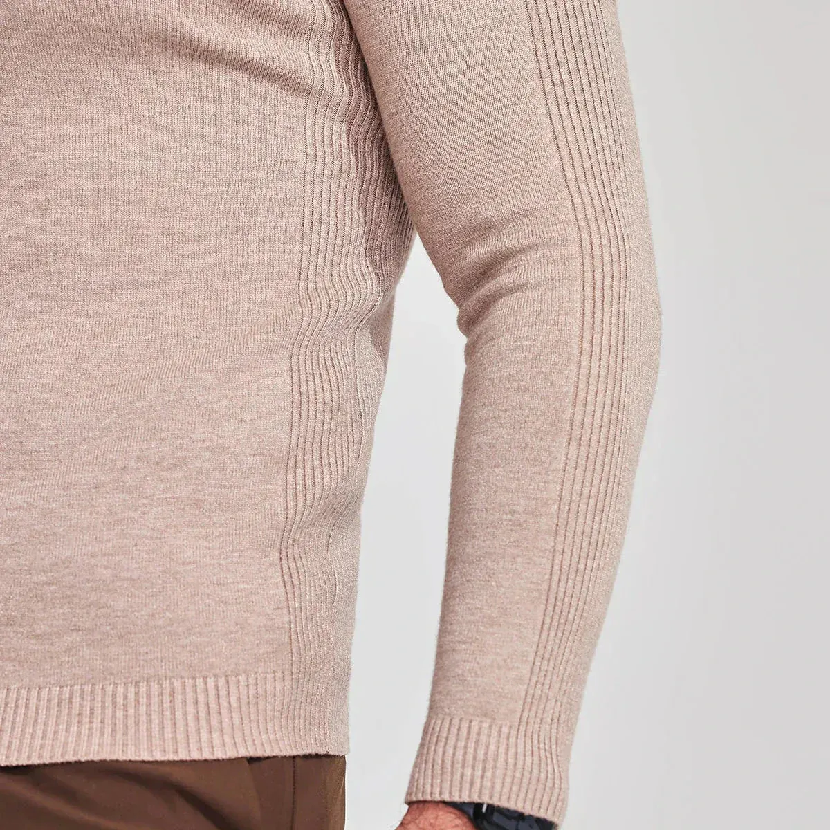 Adriano™ | Classic Muscle Fit Turtleneck Sweater