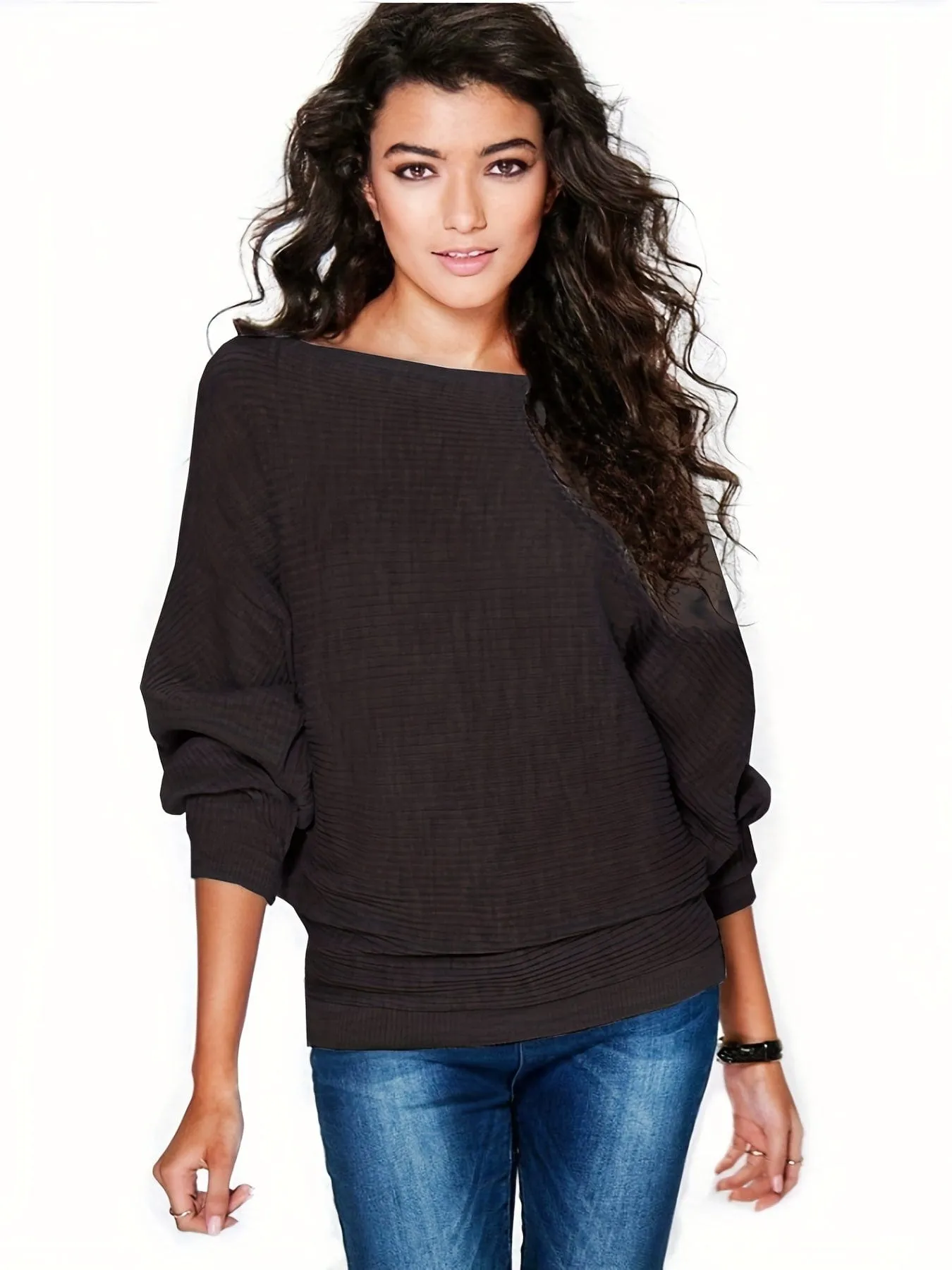 Basic Ribbed Mock Neck Sweater