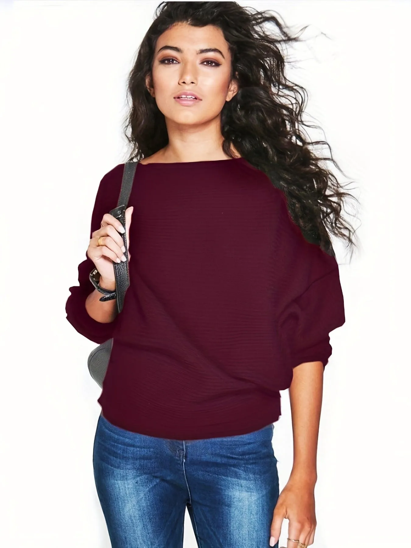 Basic Ribbed Mock Neck Sweater