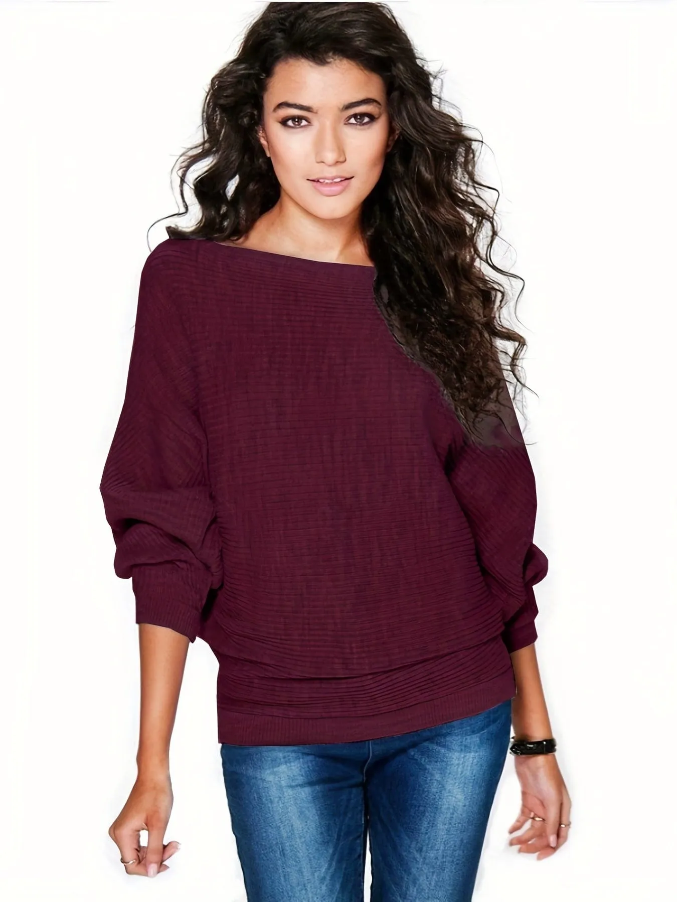 Basic Ribbed Mock Neck Sweater