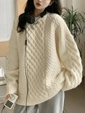 Cable Knit Pullover Sweater