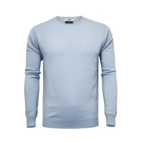 Cashmere Crew Neck Sweater Light Blue