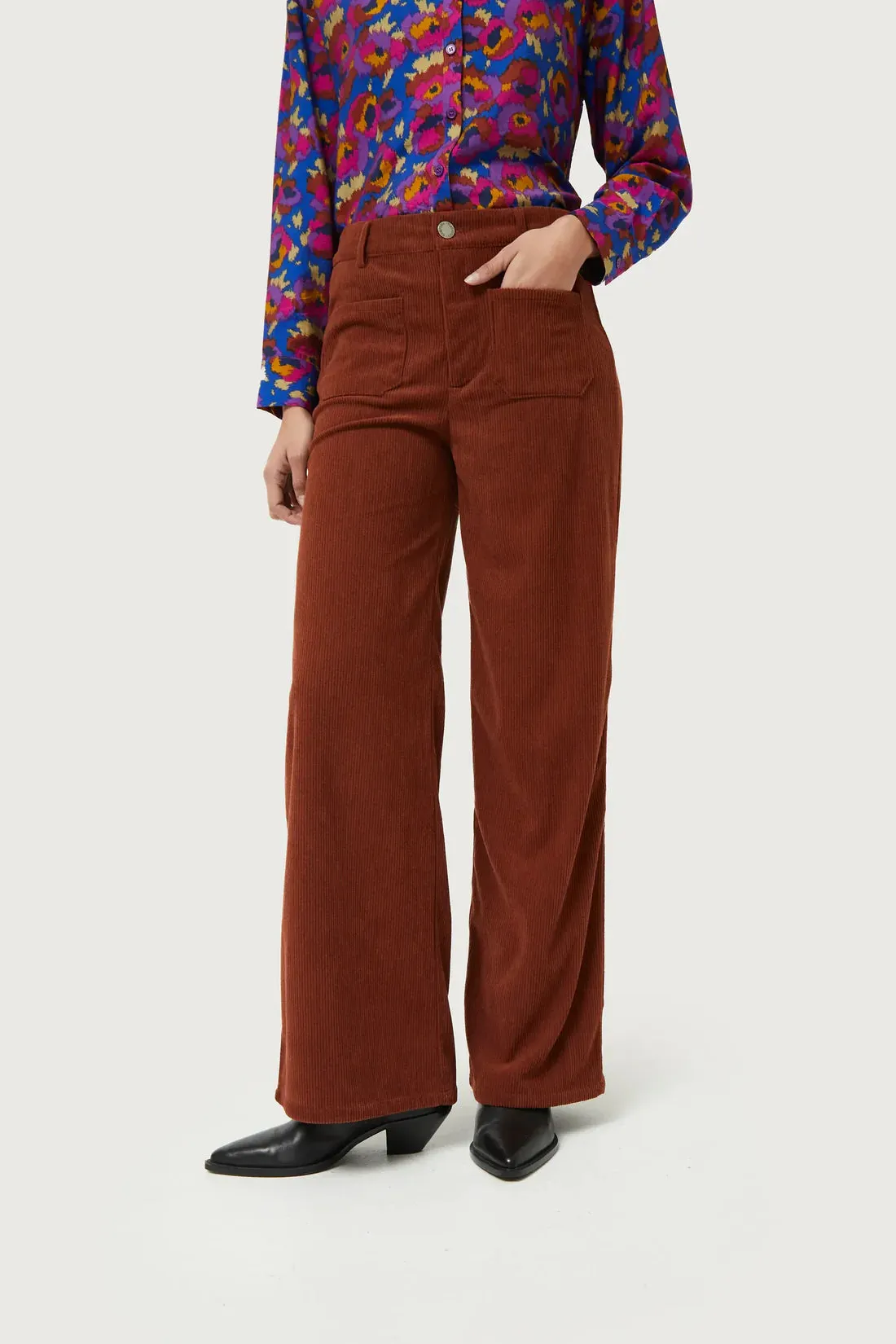 Chestnut Corduroy Trouser