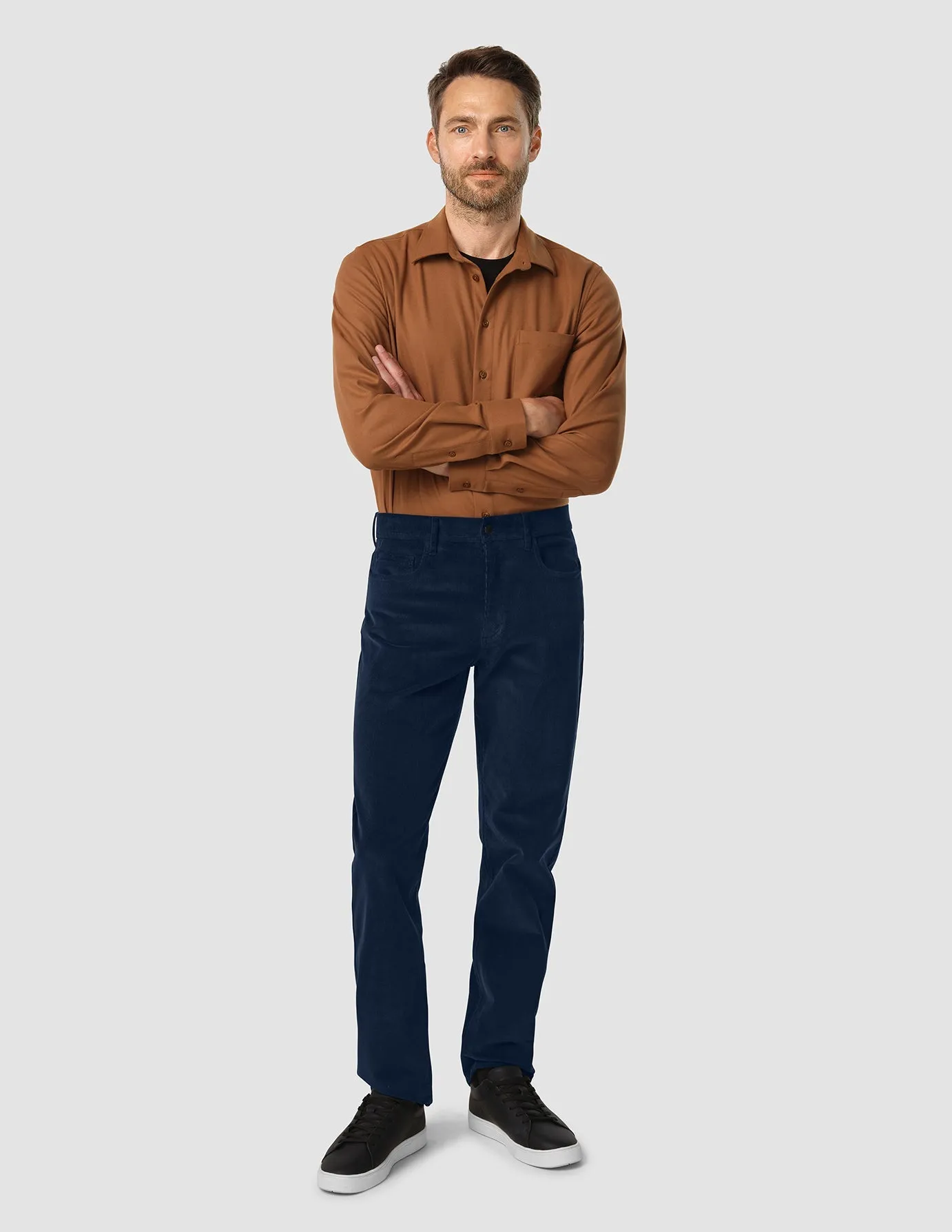 Corduroy Pants Dark Navy