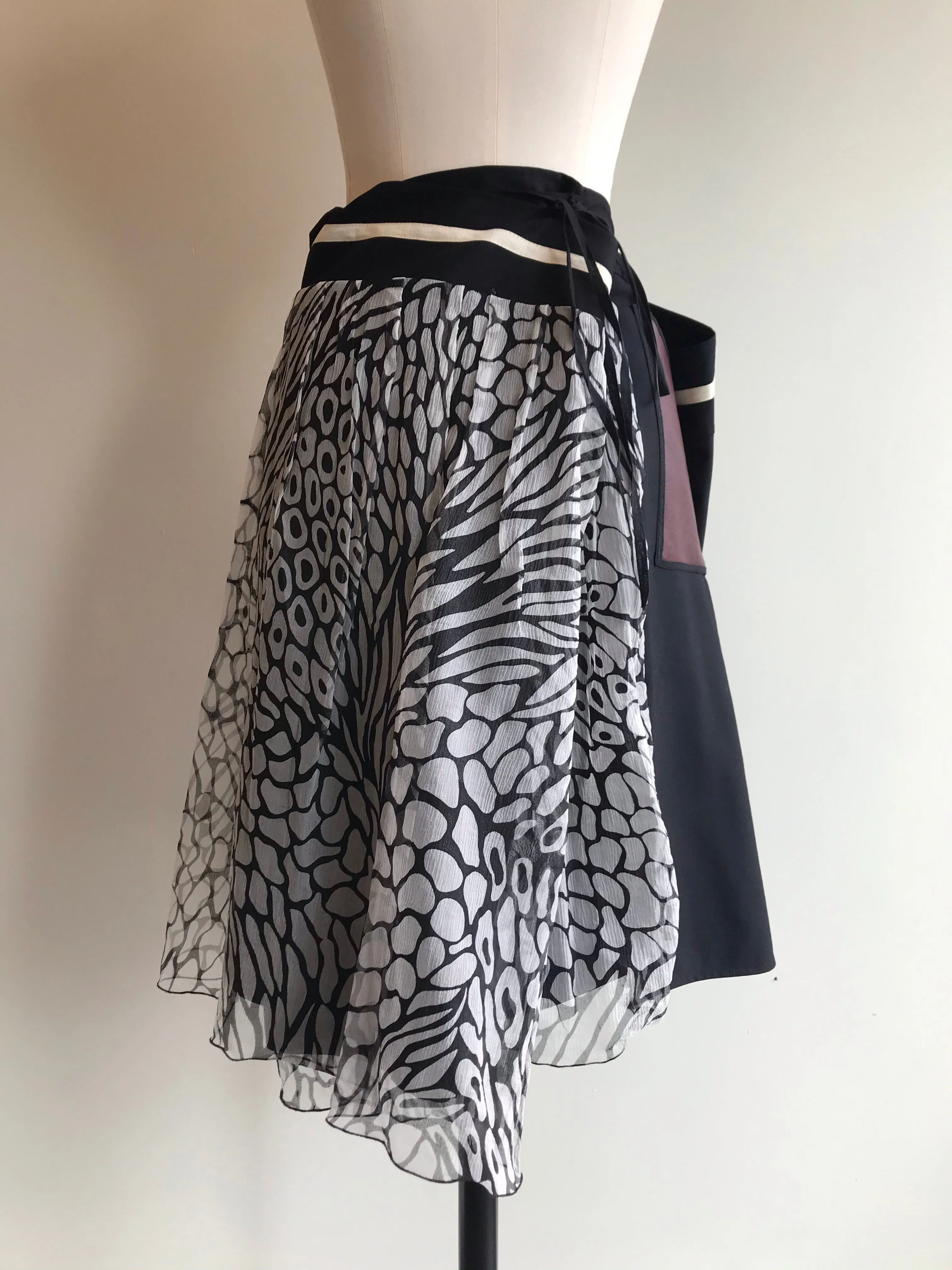 Cotton Wrap Skirt