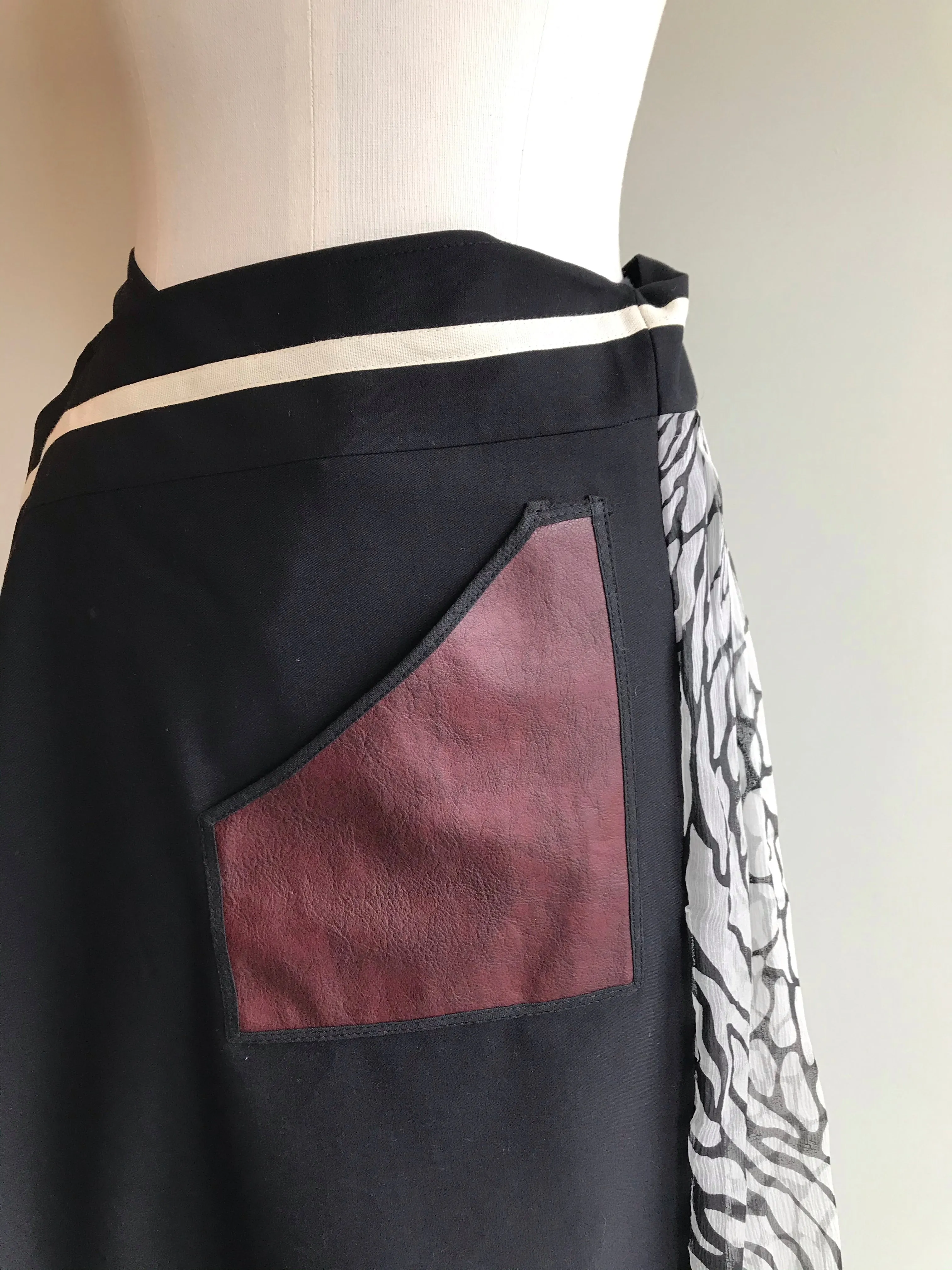 Cotton Wrap Skirt