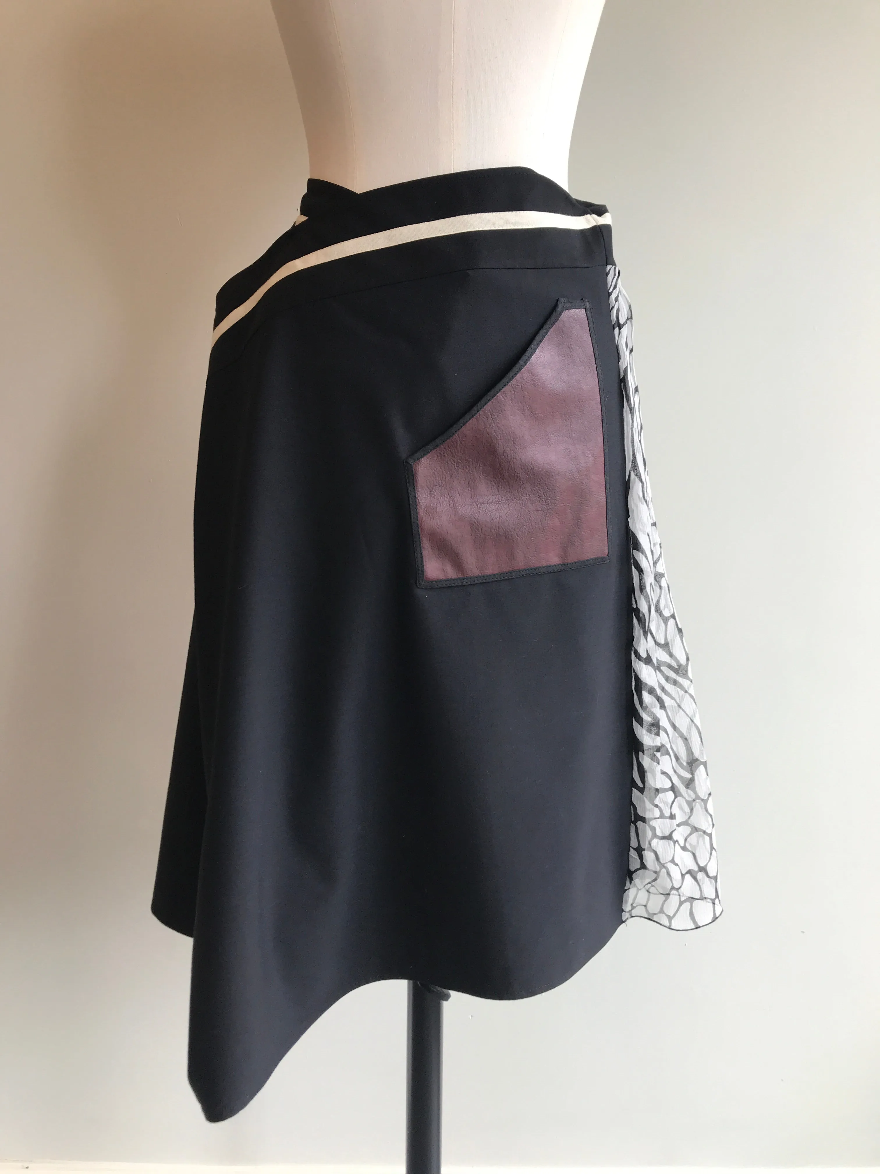 Cotton Wrap Skirt