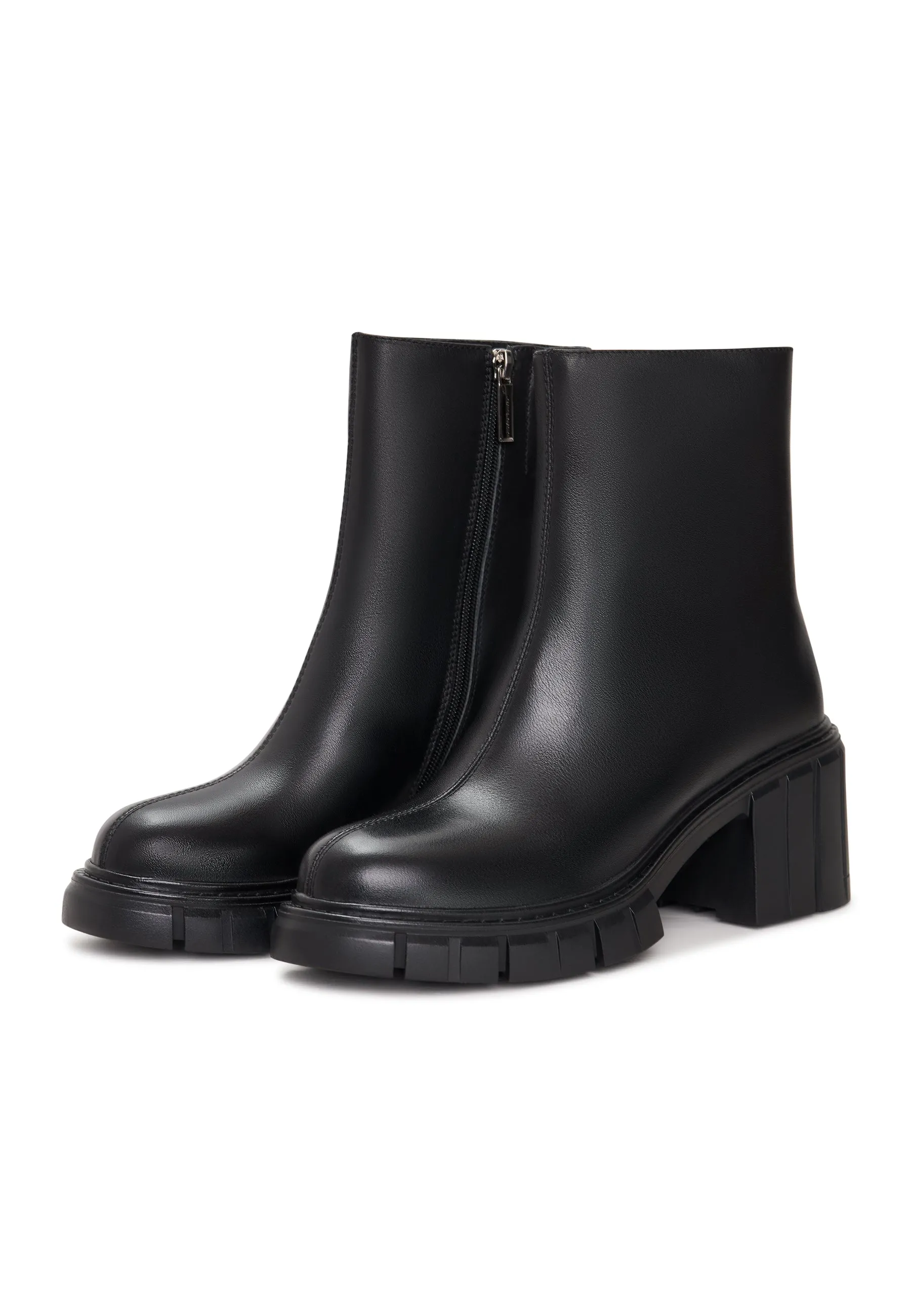 Dynamic Chunky Heel Boots Gio - Black