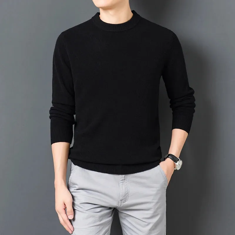 Funki Buys | Sweaters | Men's Casual Long Sleeve Thin Pullover