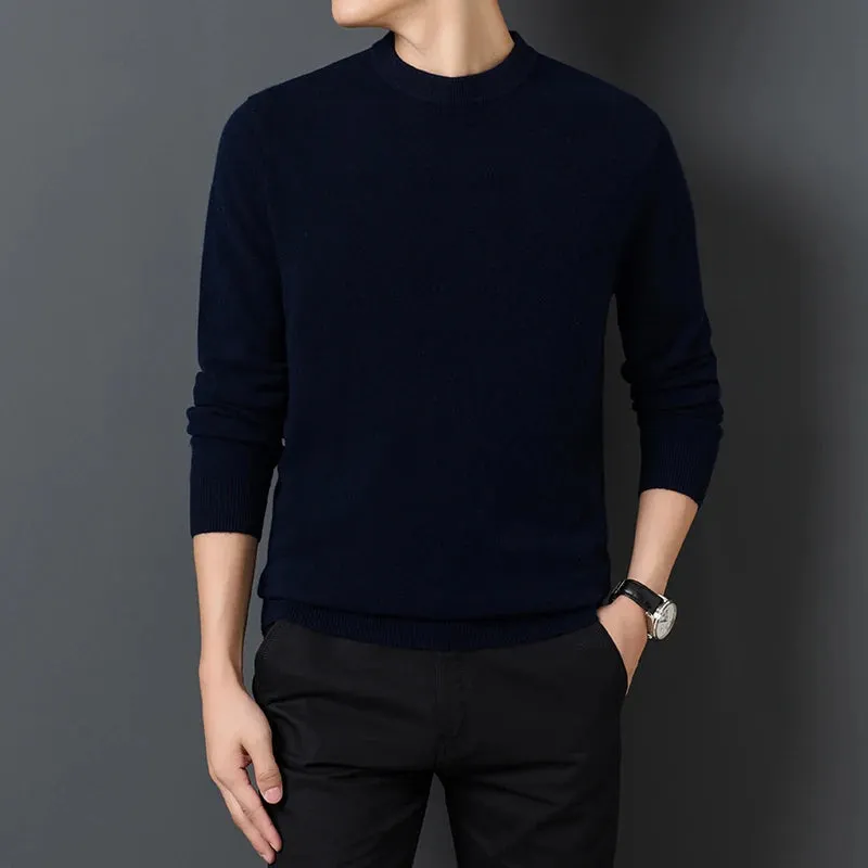 Funki Buys | Sweaters | Men's Casual Long Sleeve Thin Pullover