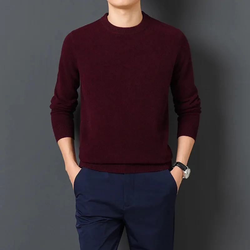 Funki Buys | Sweaters | Men's Casual Long Sleeve Thin Pullover