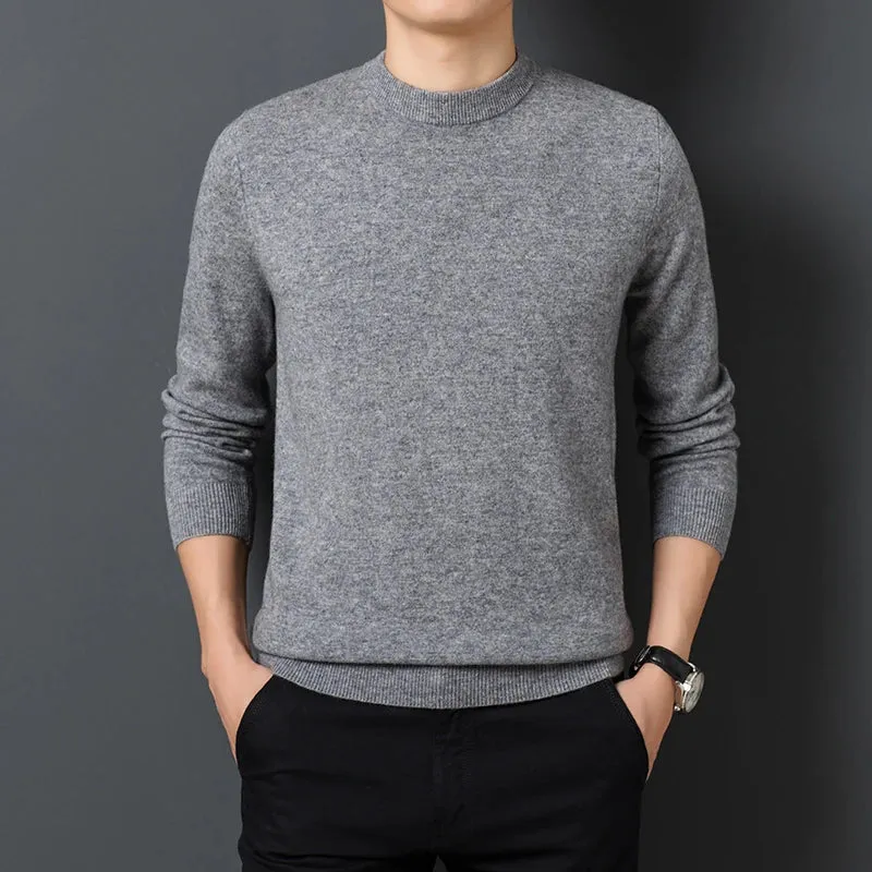 Funki Buys | Sweaters | Men's Casual Long Sleeve Thin Pullover