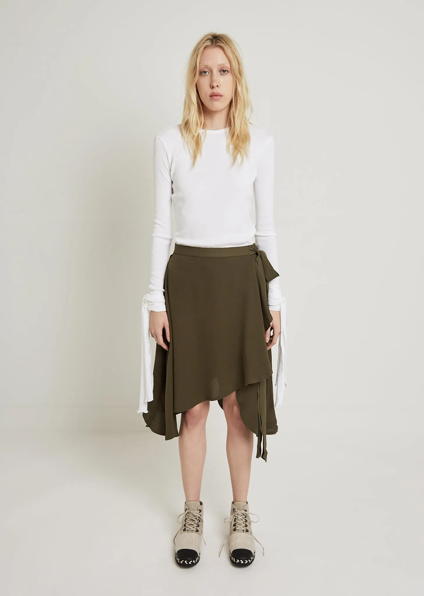 Georgette Wrap Skirt