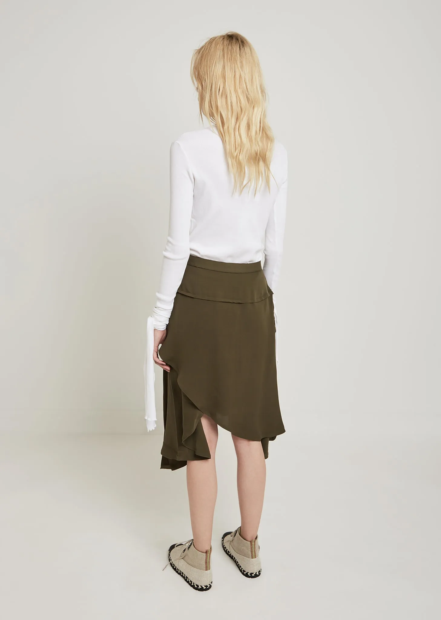 Georgette Wrap Skirt