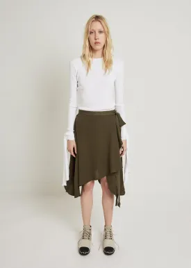 Georgette Wrap Skirt