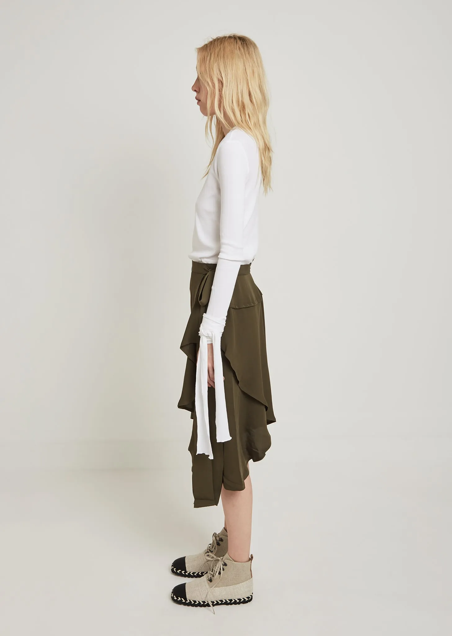 Georgette Wrap Skirt