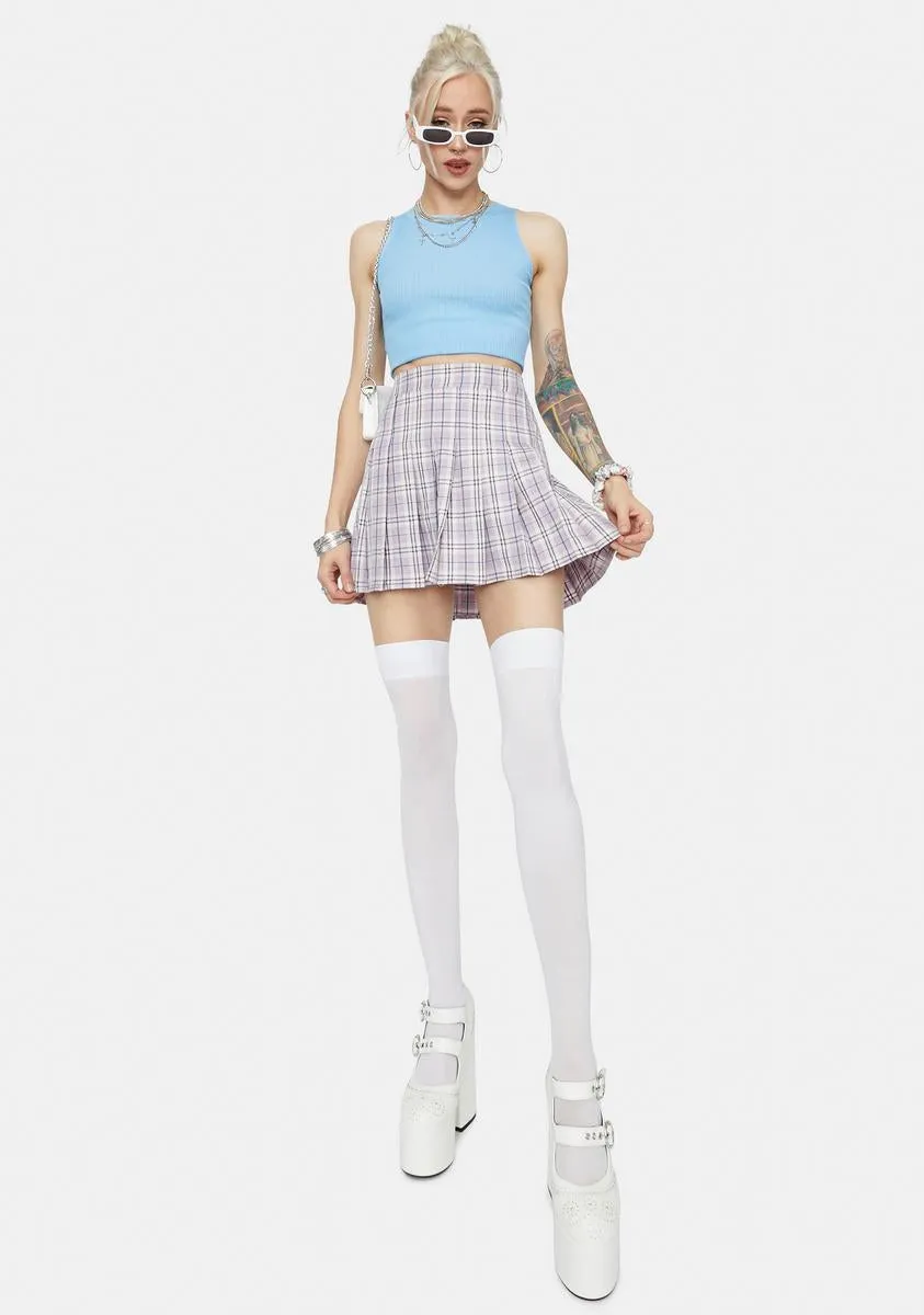 Girl Get Gone Plaid Mini Skirt