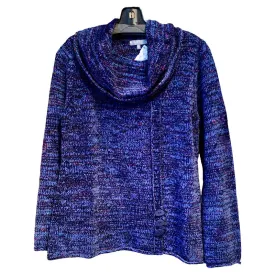 Habitat, 87721 Button Cowl Pullover, Navy