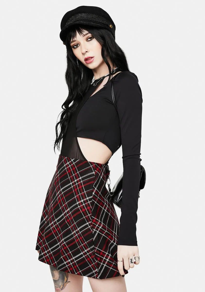 Kensington Plaid Mini Skirt