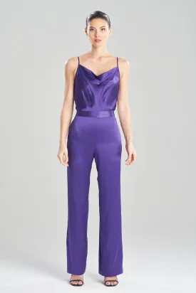 Key Essentials Silk Wide Leg Pants