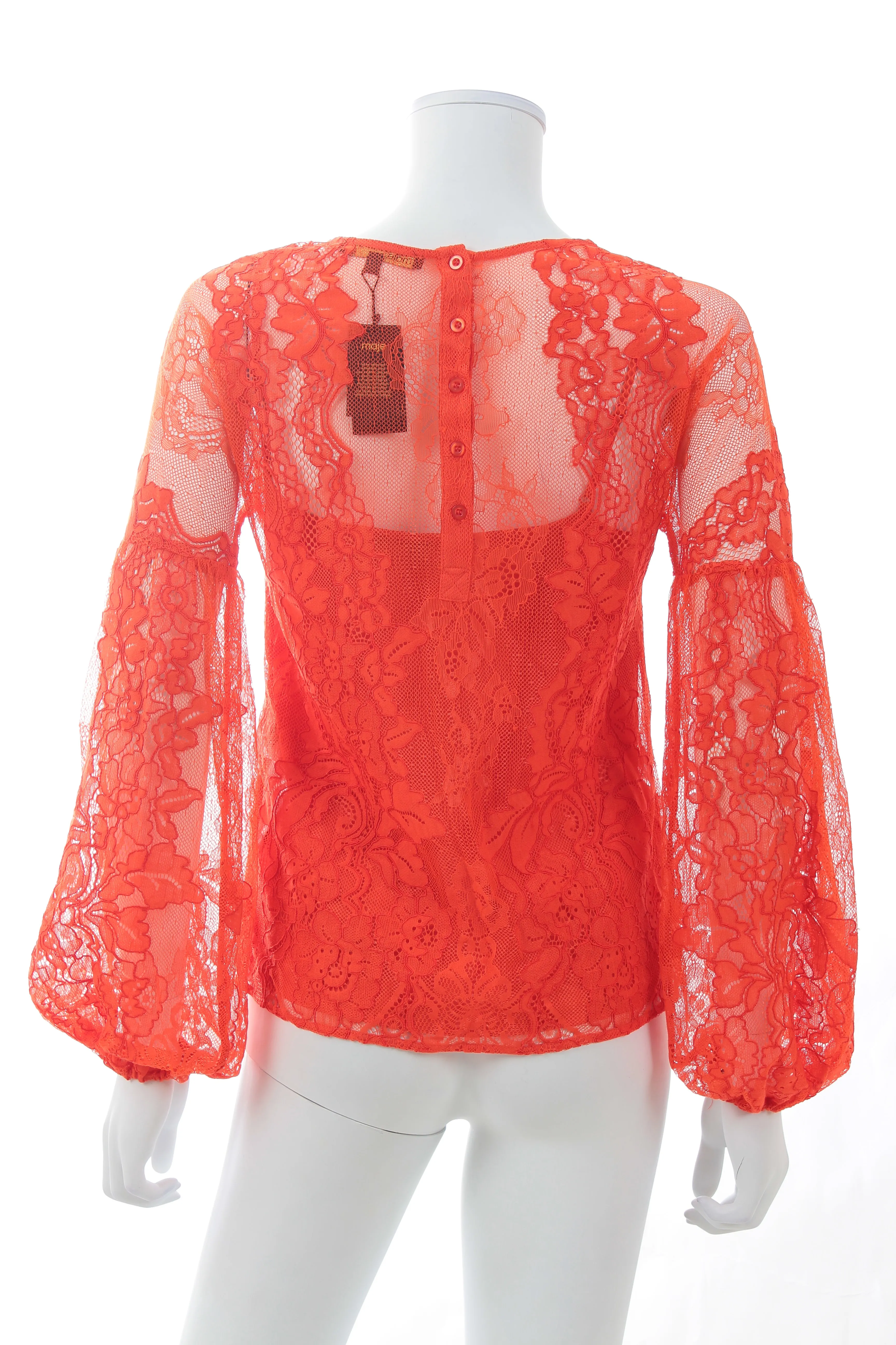 Maje Layou Lace Blouse