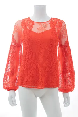 Maje Layou Lace Blouse