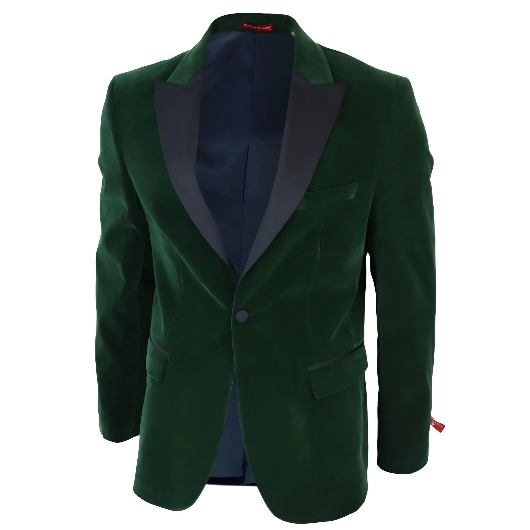 Mens Green Velvet Tuxedo Blazer Satin Peak Lapels Dinner Jacket Wedding Prom Black Tie