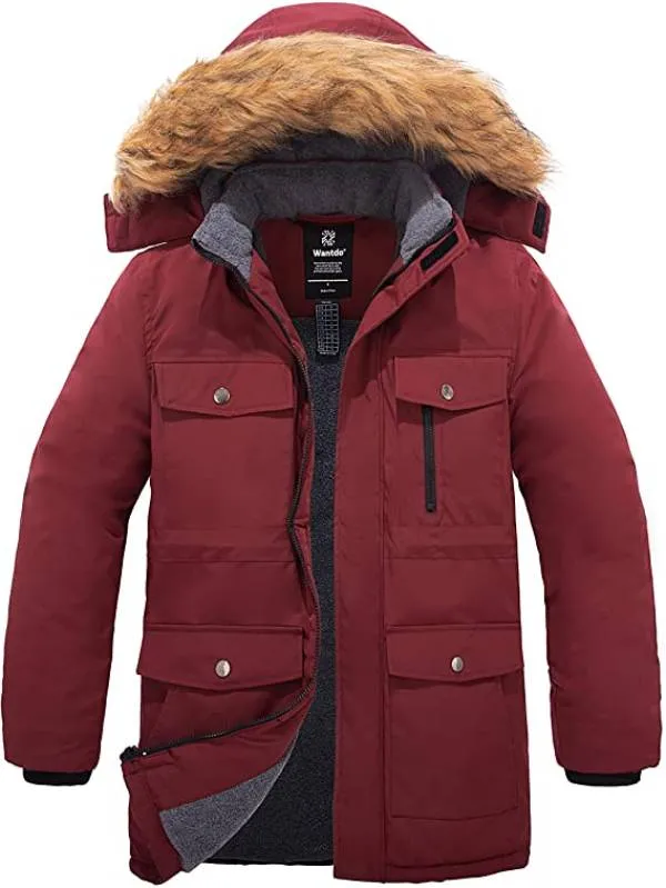 Men's Warm Winter Coat Parka Thicken Insulated Puffer Jacket Acadia 2