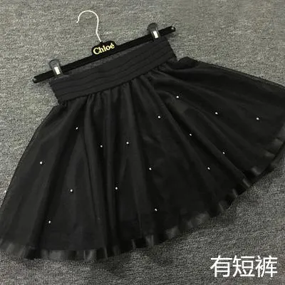 Mesh High Waist Female Mini Puff Skirt