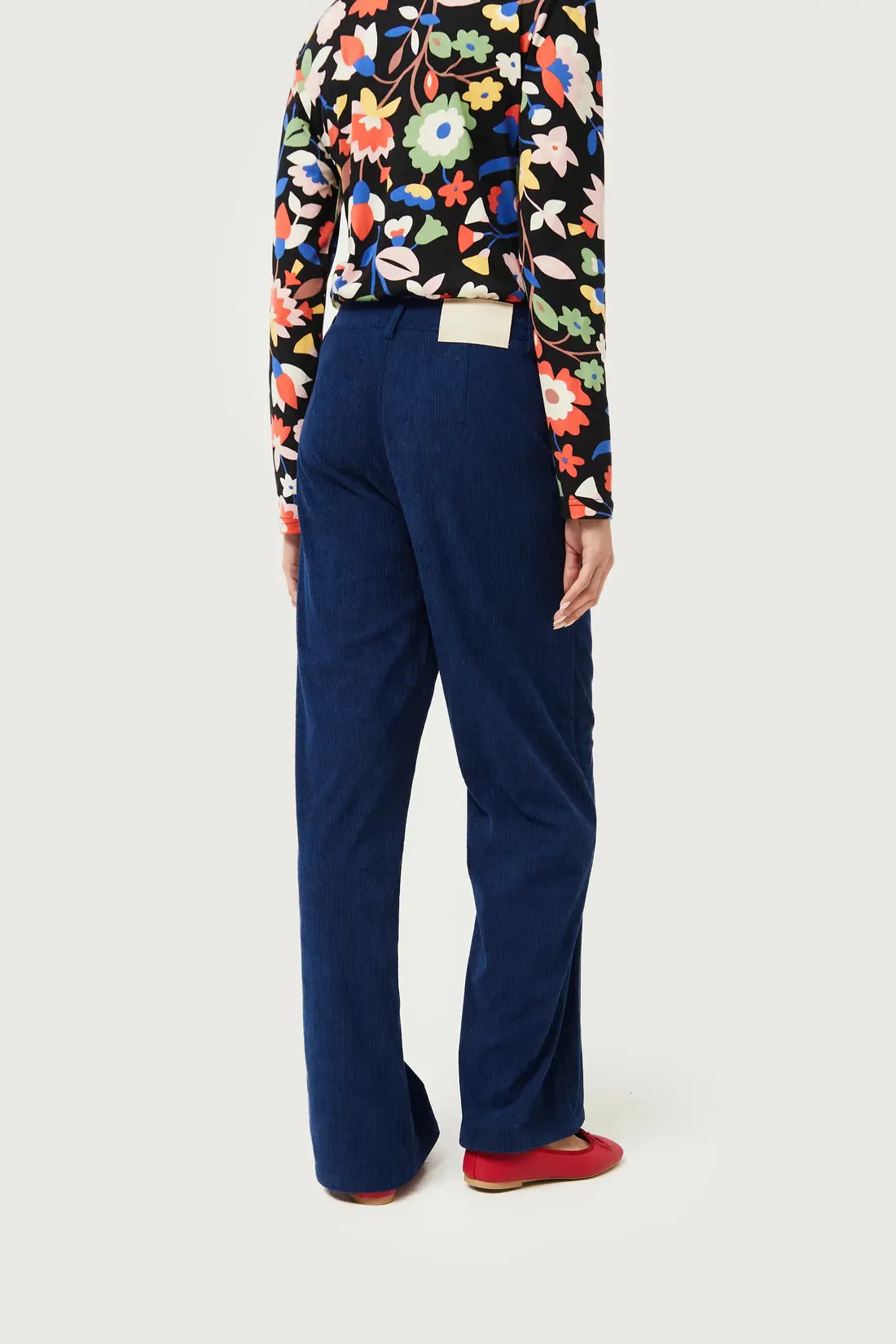 Midnight Corduroy Trouser