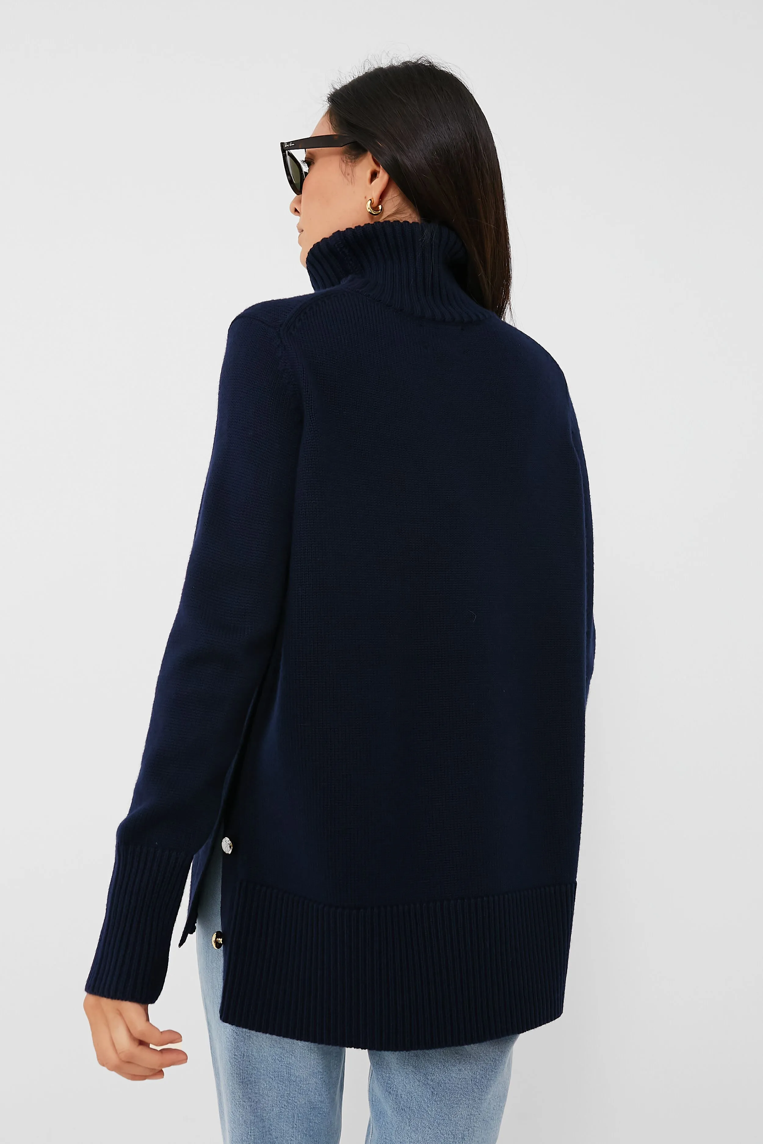 Navy Sophia Sweater