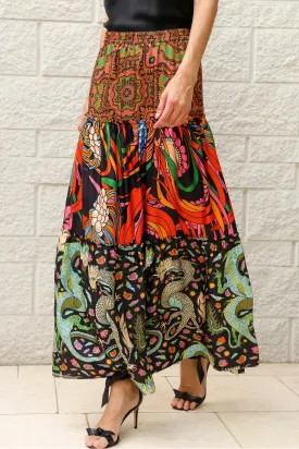 Nicole Skirt in Delhi Rose