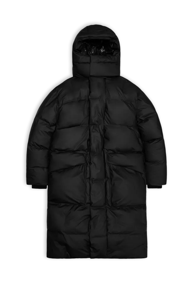 RAINS HARBIN Long Puffer Jacket W3T4