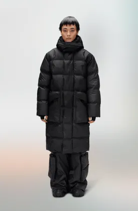 RAINS HARBIN Long Puffer Jacket W3T4