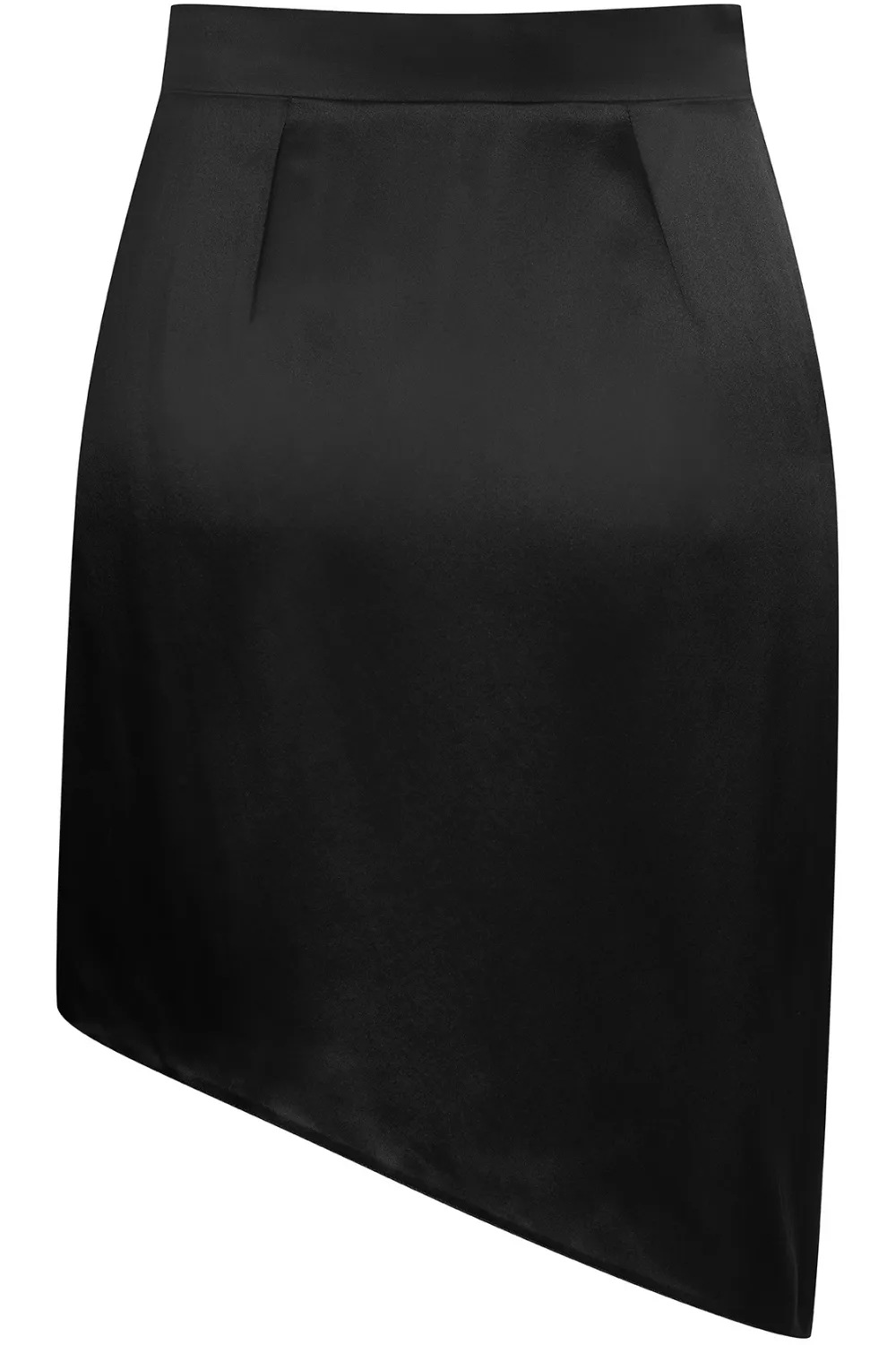 Rendez-Vous Asymmetrical Silk Skirt