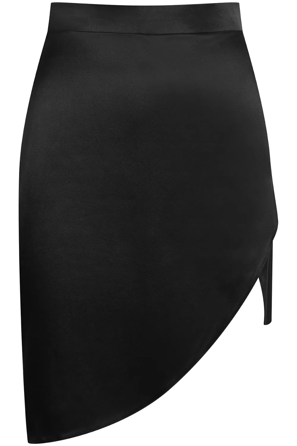 Rendez-Vous Asymmetrical Silk Skirt