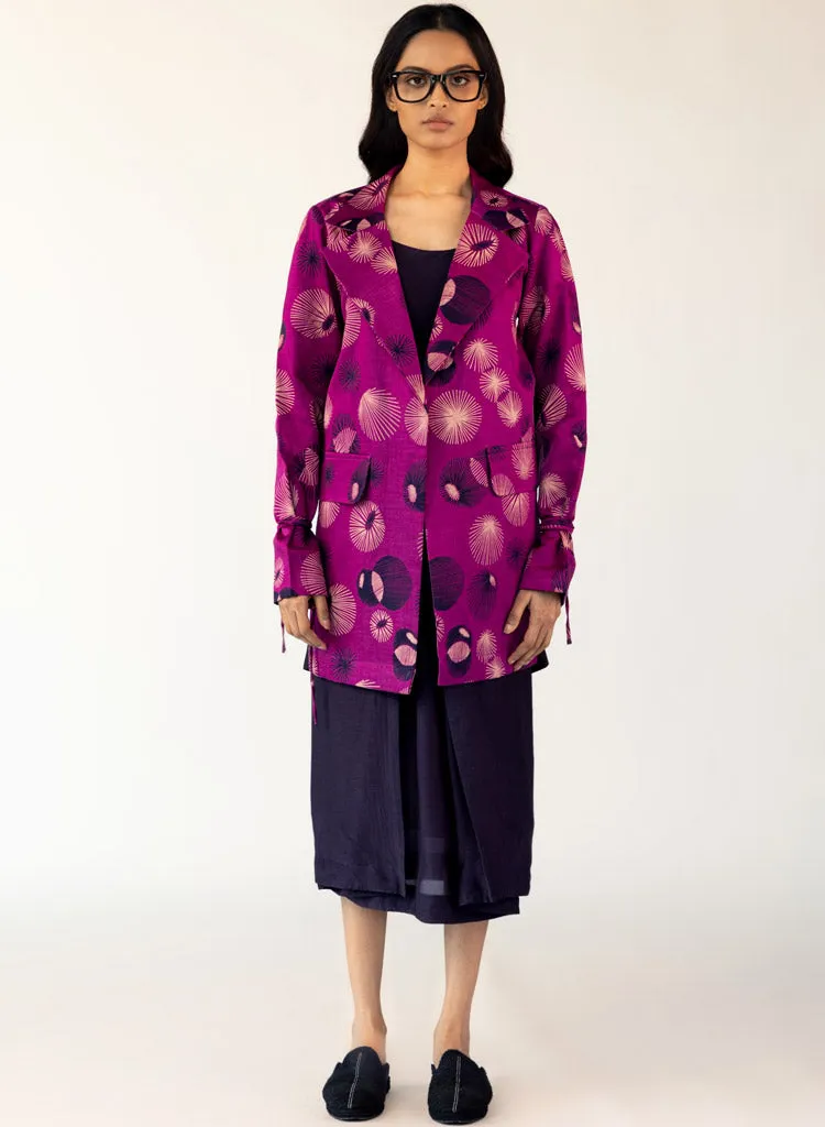 Sakura Blazer Wrap Dress Set