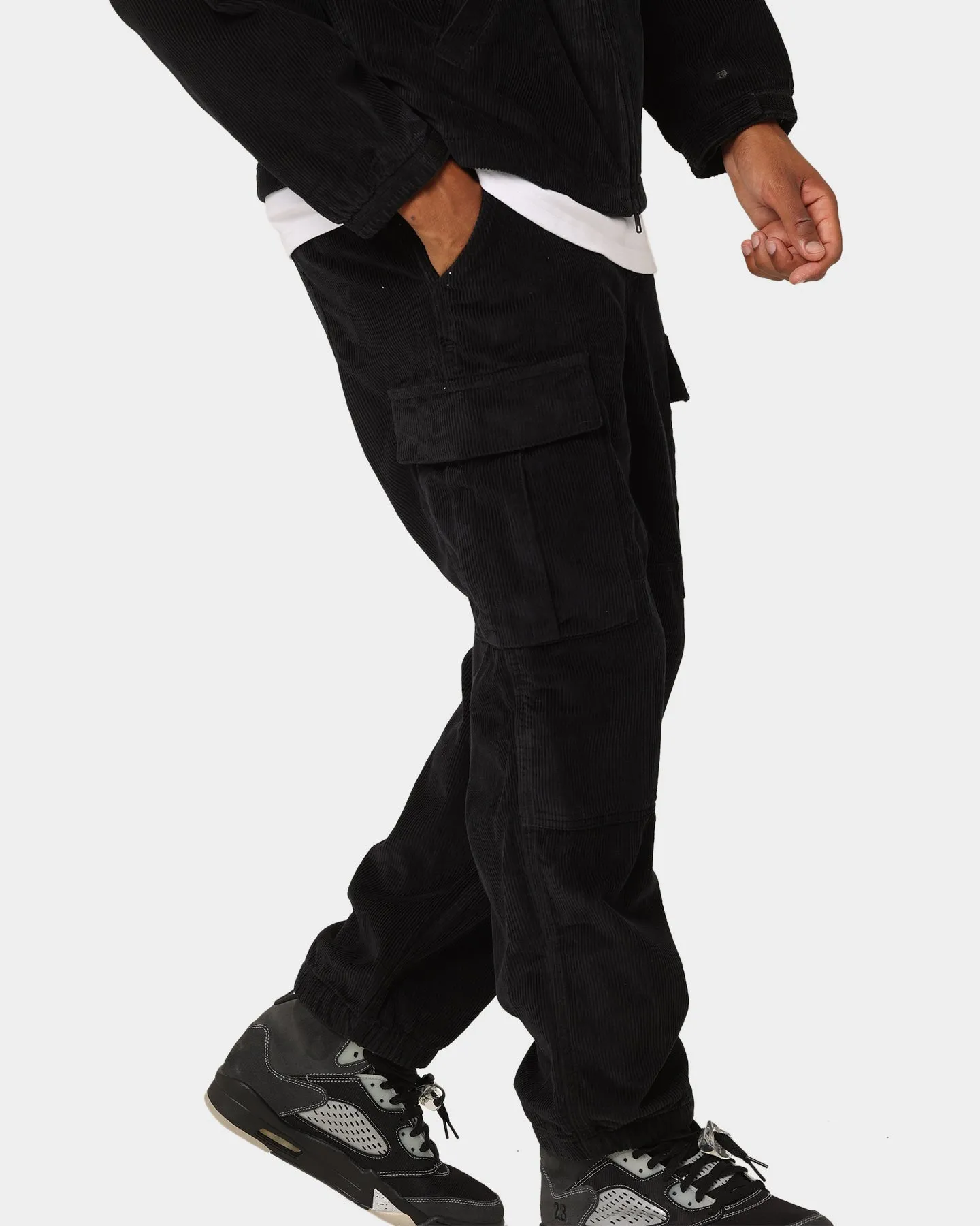 Supreme X Nike Arc Corduroy Cargo Pants Black