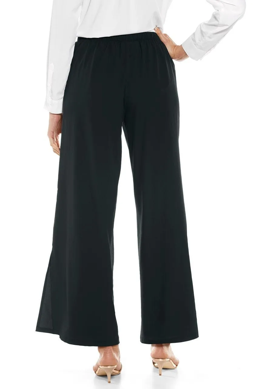 Women's Petra Wide Leg Pants | Black