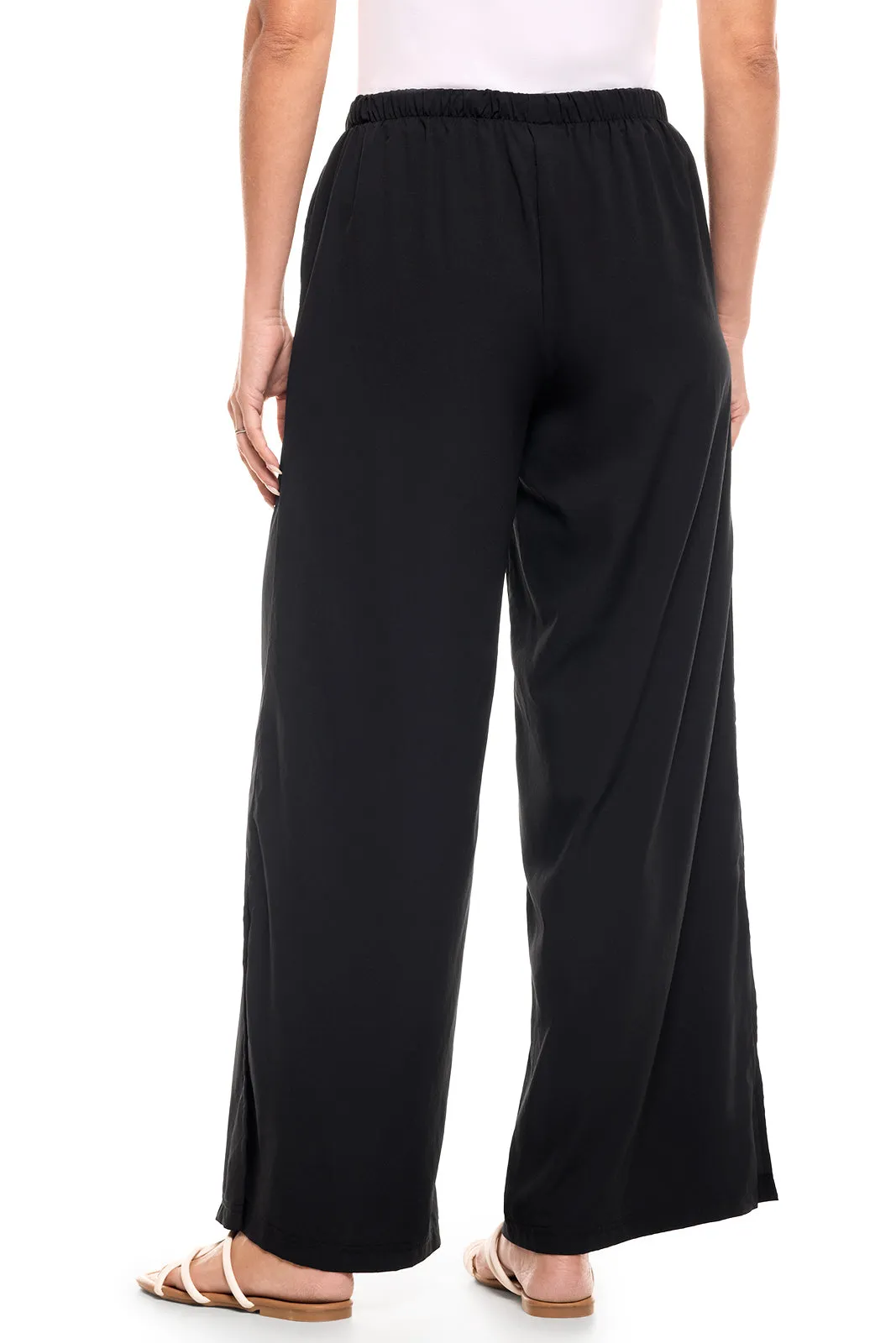 Women's Petra Wide Leg Pants | Black