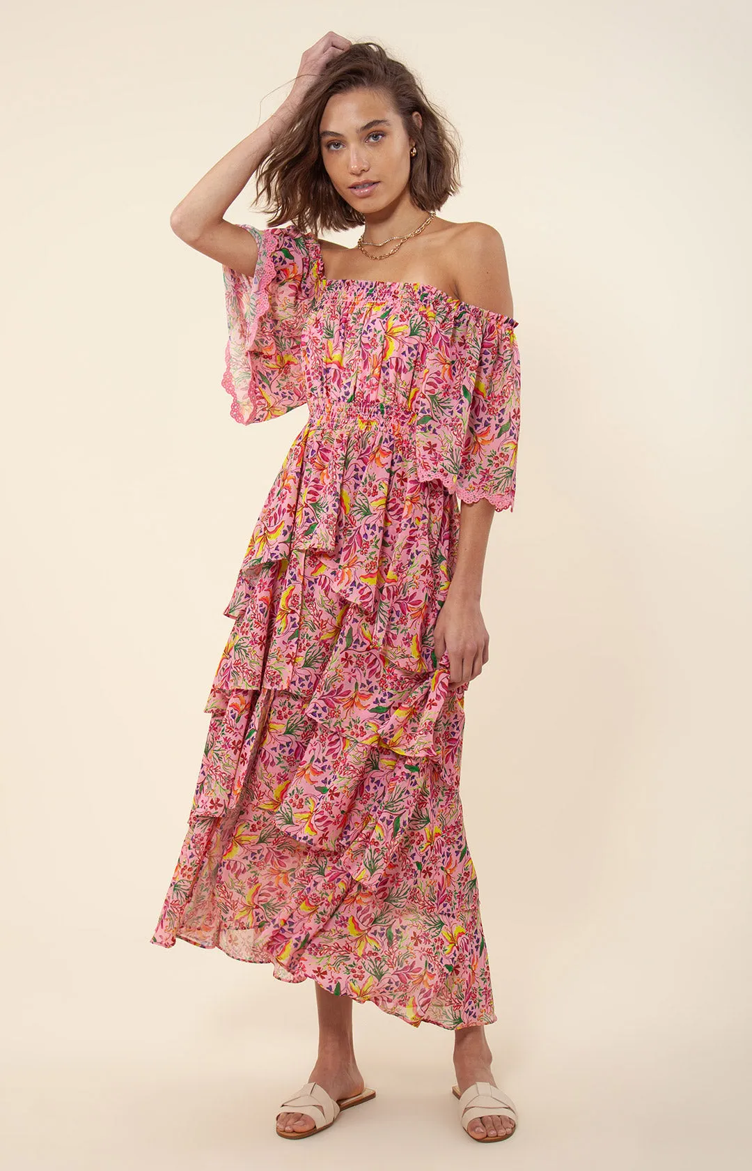 Zahara Tiered Dress