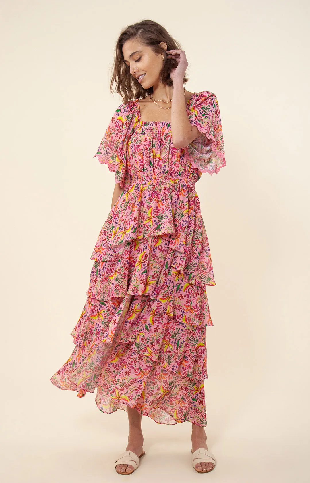 Zahara Tiered Dress